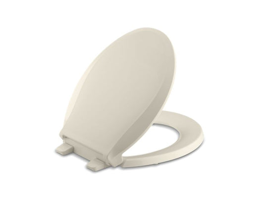 KOHLER K-4639-47 Cachet Quiet-Close round-front toilet seat