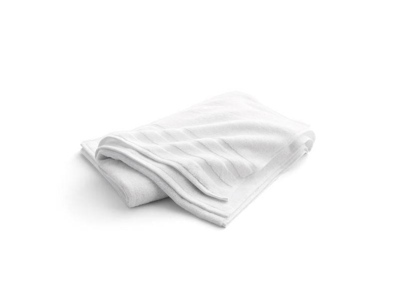 KOHLER K-31506-TE-0 Turkish Bath Linens bath sheet with Terry weave, 35" x 70"