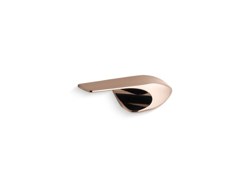 KOHLER K-9169-L-RGD Vibrant Rose Gold Santa Rosa Trip lever