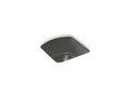 KOHLER K-5848-58 Napa 18-3/4" x 18-11/16" x 9-5/8" Undermount bar sink with no faucet holes