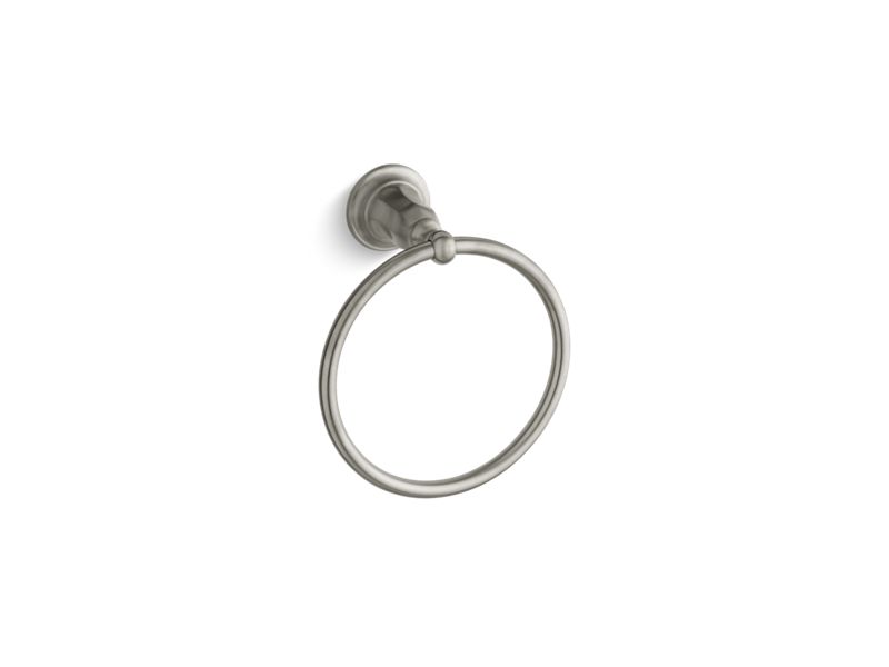 KOHLER K-13507-BN Vibrant Brushed Nickel Kelston Towel ring