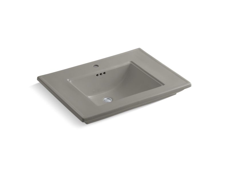 KOHLER K-2269-1-K4 Memoirs Stately pedestal/console table bathroom sink basin with single faucet-hole drilling