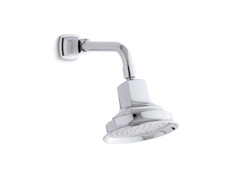 KOHLER K-16244-AK-CP Polished Chrome Margaux 2.5 gpm single-function showerhead with Katalyst air-induction technology
