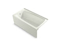 KOHLER K-26071-LA-NY Dune Irvine 60" x 32" alcove bath, left drain