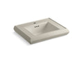 KOHLER K-2239-1-G9 Memoirs pedestal/console table bathroom sink basin with single faucet-hole drilling