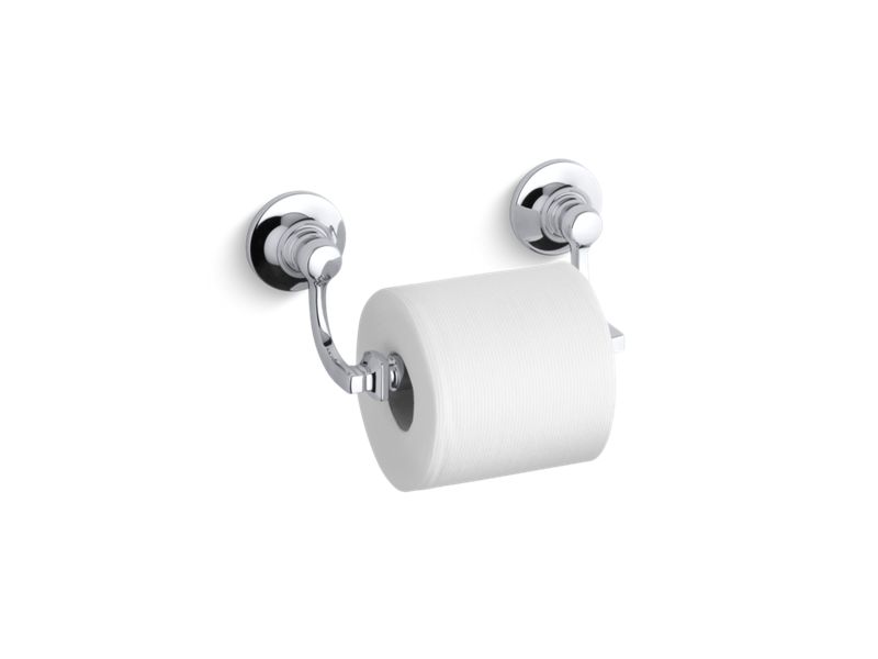 KOHLER K-11415-CP Polished Chrome Bancroft Toilet paper holder