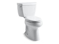 KOHLER K-3658-0 White Highline Classic Two-piece elongated toilet, 1.28 gpf