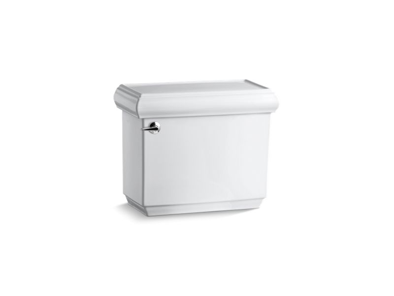 KOHLER K-4433-U-0 White Memoirs Classic 1.28 gpf insulated toilet tank