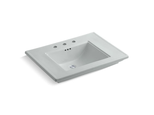 KOHLER K-2269-8-95 Ice Grey Memoirs Stately 30" pedestal/console table bathroom sink