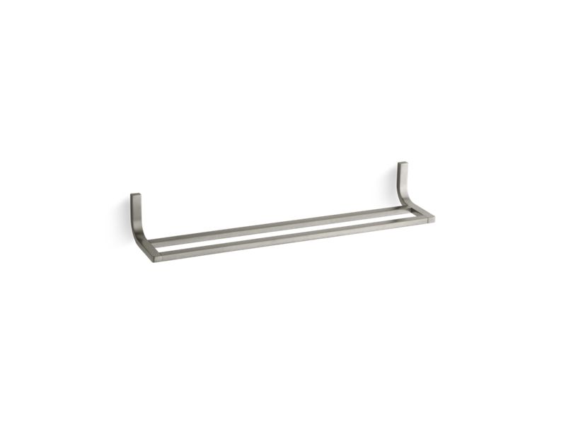 KOHLER Loure K-11582-BN Vibrant Brushed Nickel 24" double towel bar
