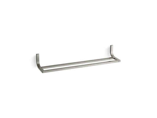 KOHLER Loure K-11582-BN Vibrant Brushed Nickel 24" double towel bar