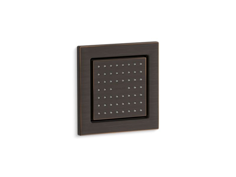 KOHLER K-8002-2BZ Watertile Square 54-Nozzle Single-Function Body Spray, 2.5 Gpm In Oil-Rubbed Bronze