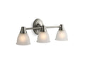 KOHLER K-11367-BN Forte Three-light sconce