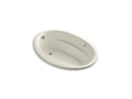 KOHLER Sunward K-1162-S1G-96 Biscuit 60" x 42" drop-in BubbleMassage air bath
