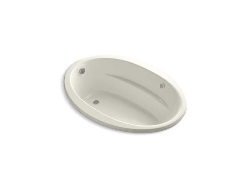 KOHLER Sunward K-1162-S1G-96 Biscuit 60" x 42" drop-in BubbleMassage air bath
