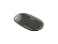 KOHLER K-5716-VB-58 Underscore 65-1/2" X 35-3/4" Drop-In Vibracoustic Bath In Thunder Grey