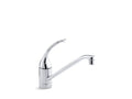 KOHLER K-15175-FL-CP Polished Chrome Coralais Single-hole kitchen sink faucet with 10" spout and loop handle