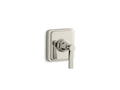 KOHLER Pinstripe K-T13174-4B-SN Vibrant Polished Nickel MasterShower volume control valve trim with lever handle