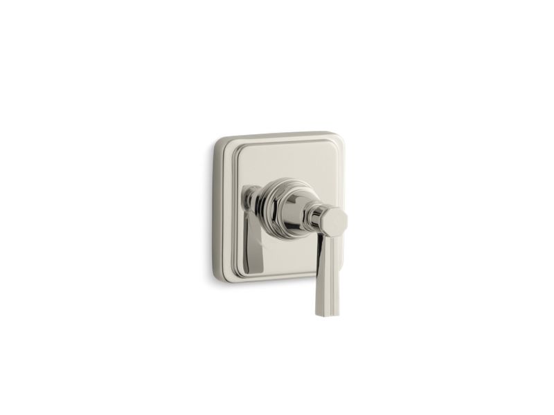 KOHLER Pinstripe K-T13174-4B-SN Vibrant Polished Nickel MasterShower volume control valve trim with lever handle
