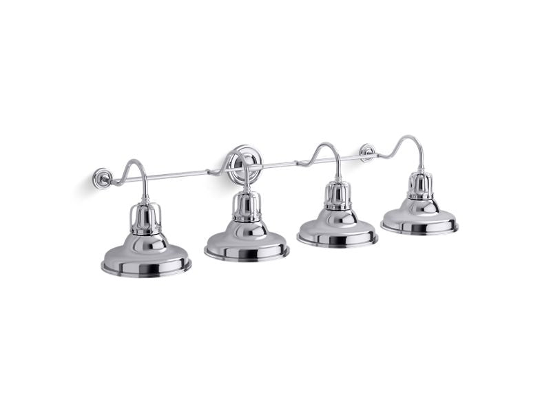 KOHLER K-32288-SC04-CPL Hauksbee Four-Light Sconce In Polished Chrome