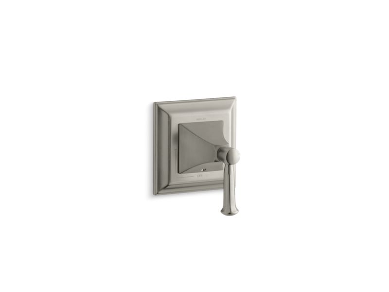 KOHLER K-T10423-4S-BN Memoirs Stately Valve trim with lever handle for volume control valve, requires valve