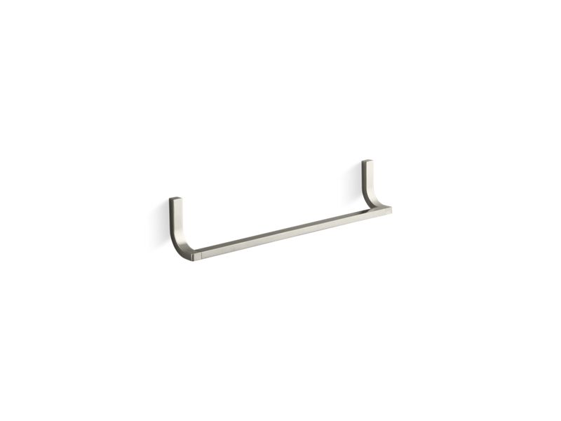 KOHLER K-11580-BN Loure 18" Towel Bar In Vibrant Brushed Nickel