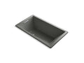 KOHLER K-1173-VB-58 Underscore 66" X 36" Drop-In Vibracoustic Bath In Thunder Grey