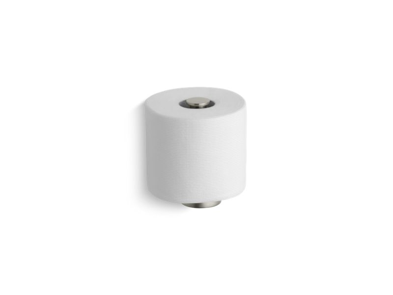 KOHLER K-11583-BN Loure Vertical Toilet Paper Holder In Vibrant Brushed Nickel