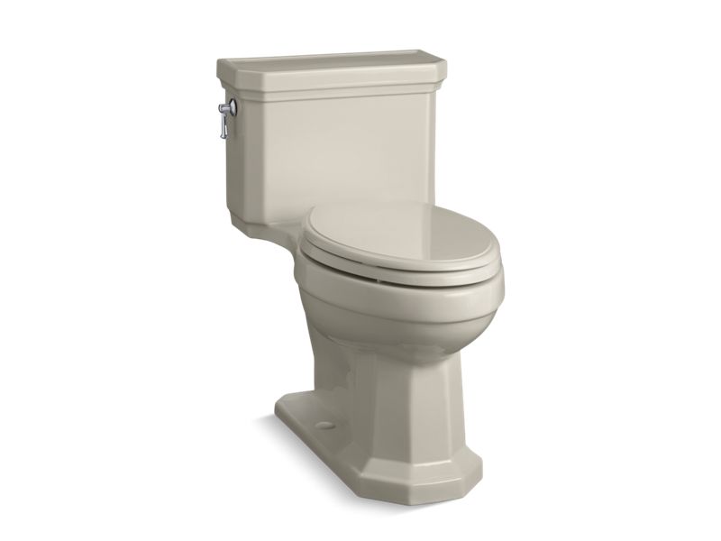 KOHLER K-3940-G9 Kathryn Comfort Height One-piece compact elongated 1.28 gpf chair height toilet with slow close seat
