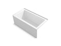KOHLER K-20202-ZY-0 Underscore Rectangle 60" x 32" alcove bath with integral apron, integral flange, and right drain