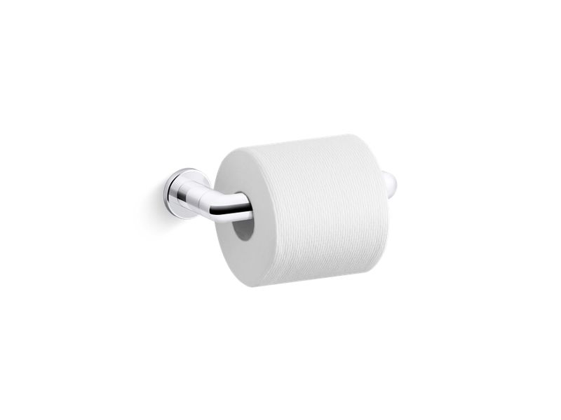 KOHLER K-24546-CP Polished Chrome Kumin Toilet paper holder