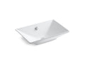 KOHLER K-4819LM-0 White Reve Vessel bathroom sink