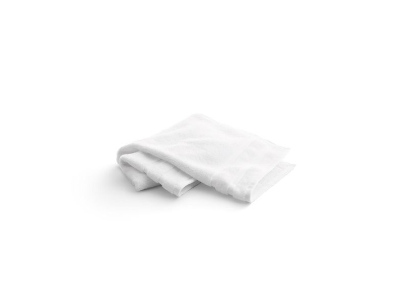 KOHLER K-31508-TE-0 Turkish Bath Linens hand towel with Terry weave, 18" x 30"