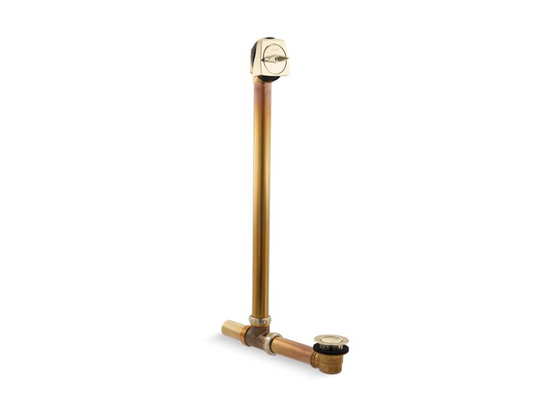 KOHLER Clearflo K-7166-AF-AF Vibrant French Gold 1-1/2" adjustable pop-up drain