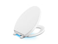 KOHLER K-75792-0 Reveal Nightlight Quiet-Close Elongated toilet seat