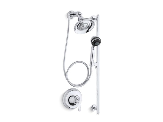 KOHLER K-10827-4-CP Forté Essentials performance showering package