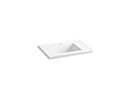 KOHLER Ceramic/Impressions K-2779-1-0 White 31" Vitreous china vanity top with integrated rectangular sink