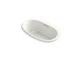 KOHLER K-5714-VBW-NY Underscore 59-3/4" X 35-3/4" Drop-In Vibracoustic Bath With Bask Heated Surface In Dune