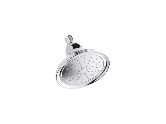 KOHLER K-45413-G-CP Polished Chrome Devonshire 1.75 gpm single-function showerhead with Katalyst air-induction technology