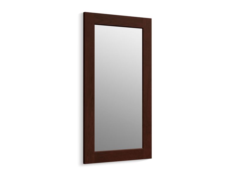 KOHLER K-99666-1WG Poplin Marabou Framed Mirror In Cherry Tweed