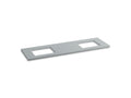 KOHLER K-5462-S36 Solid/Expressions 73" vanity-top with double Verticyl rectangular cutout