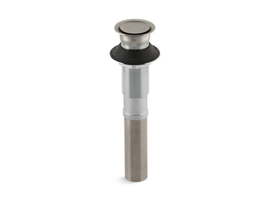 KOHLER K-7124-BN Vibrant Brushed Nickel Pop-up clicker drain without overflow