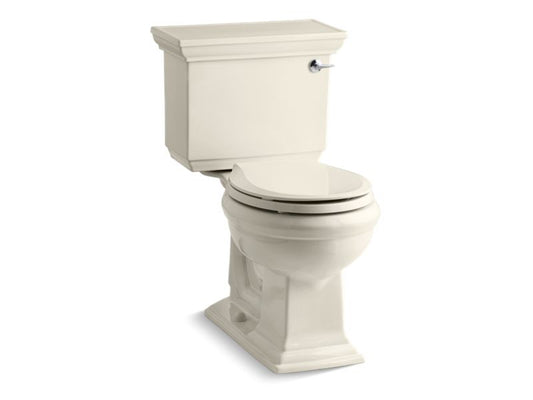 KOHLER K-3933-RA-47 Memoirs Stately Comfort Height Two-piece round-front 1.28 gpf chair height toilet with right-hand trip lever