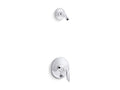 KOHLER K-T5319-4L-CP Refinia Rite-Temp(R) shower trim set with push-button diverter, less showerhead