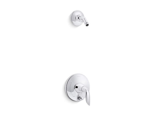 KOHLER K-T5319-4L-CP Refinia Rite-Temp(R) shower trim set with push-button diverter, less showerhead