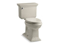 KOHLER K-3817-G9 Memoirs Stately Comfort Height Two-piece elongated 1.28 gpf chair height toilet