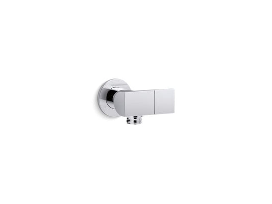 KOHLER K-98354-CP Polished Chrome Exhale Wall-mount handshower holder with supply elbow and check valve
