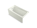KOHLER K-26070-LA-NY Dune Irvine 60" x 30" alcove bath, left drain