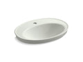 KOHLER K-2075-1-NY Serif Drop-in bathroom sink with single faucet hole