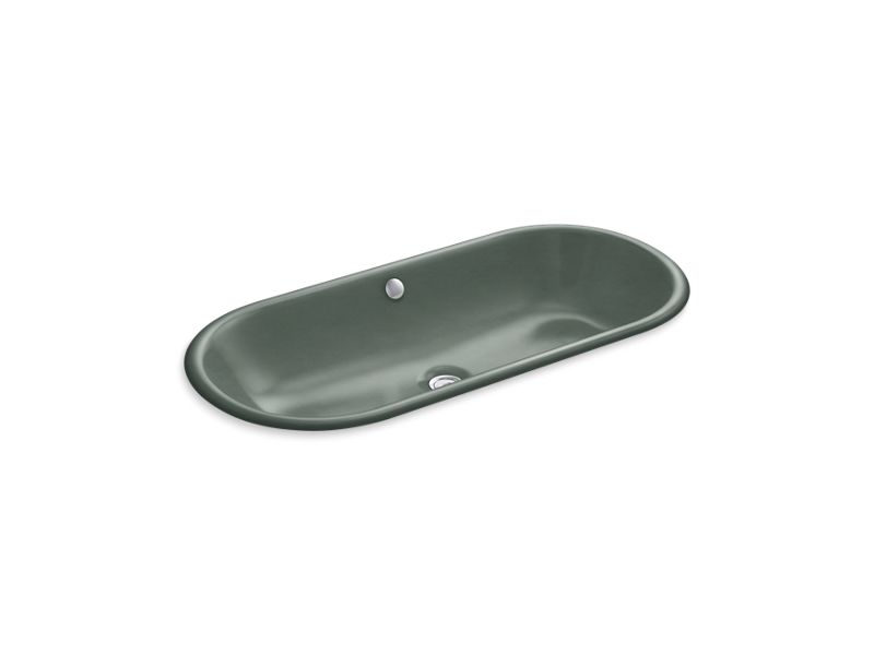 KOHLER K-20213-FT Iron Plains Capsule Drop-in/undermount bathroom sink